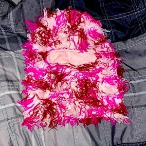 Distressed Balaclava - Pink